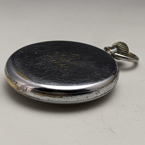 Around 1940 Vintage in good working condition Jaeger-LeCoultre Broad Arrow WW2 British military pocket watch